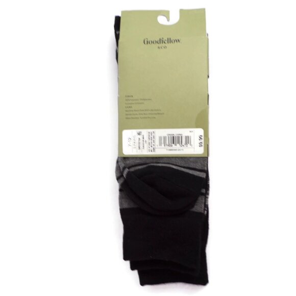 Goodfellow & co Mens Crew Socks 3 Pack Shoe size 7-12 MA2029 - Picture 2 of 3